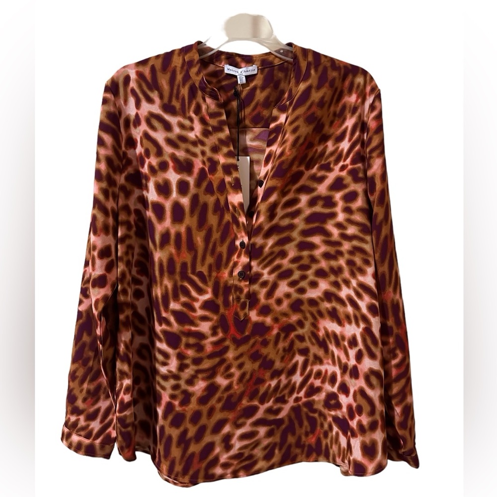 Leopard Print Blouse